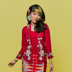 Kebaya Top Nori Corak - Top Only