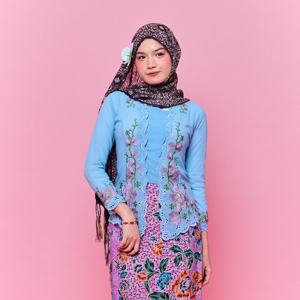 Kebaya Top Nori Corak - Top Only