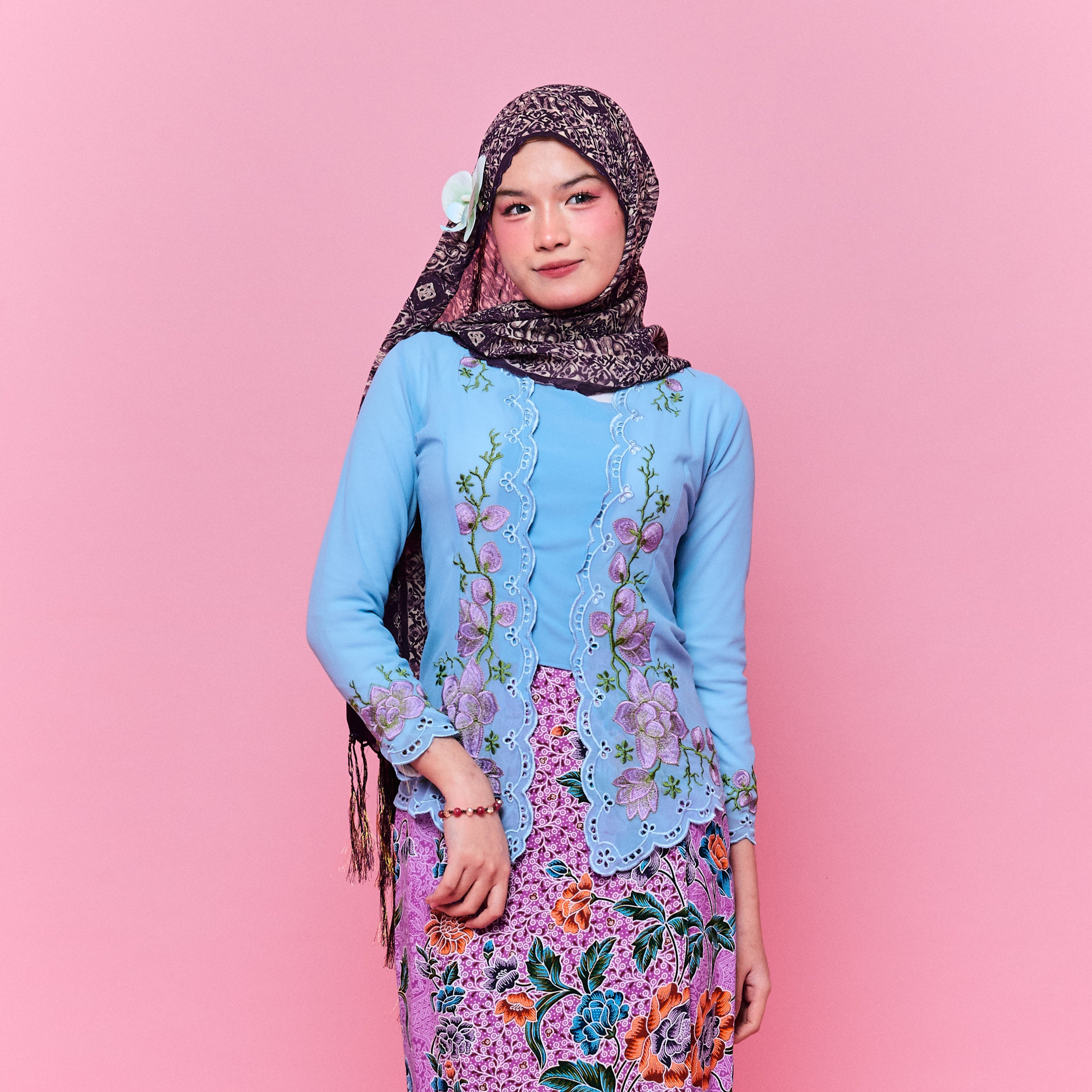 Kebaya Top Nori Corak - Top Only