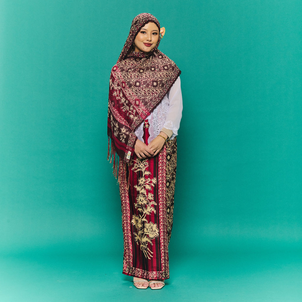 SKIRT SET - Shawl & Skirt