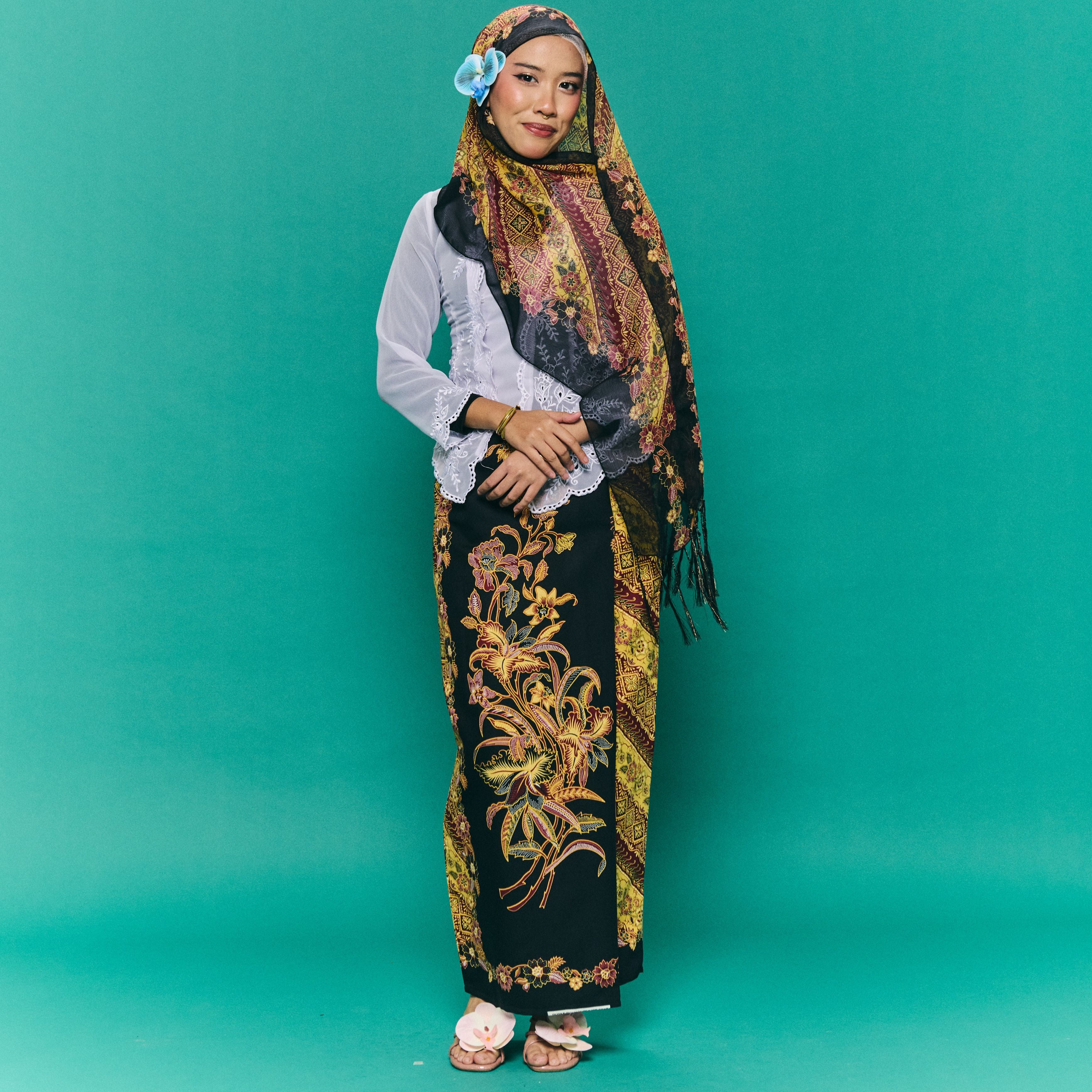 SKIRT SET - Shawl & Skirt