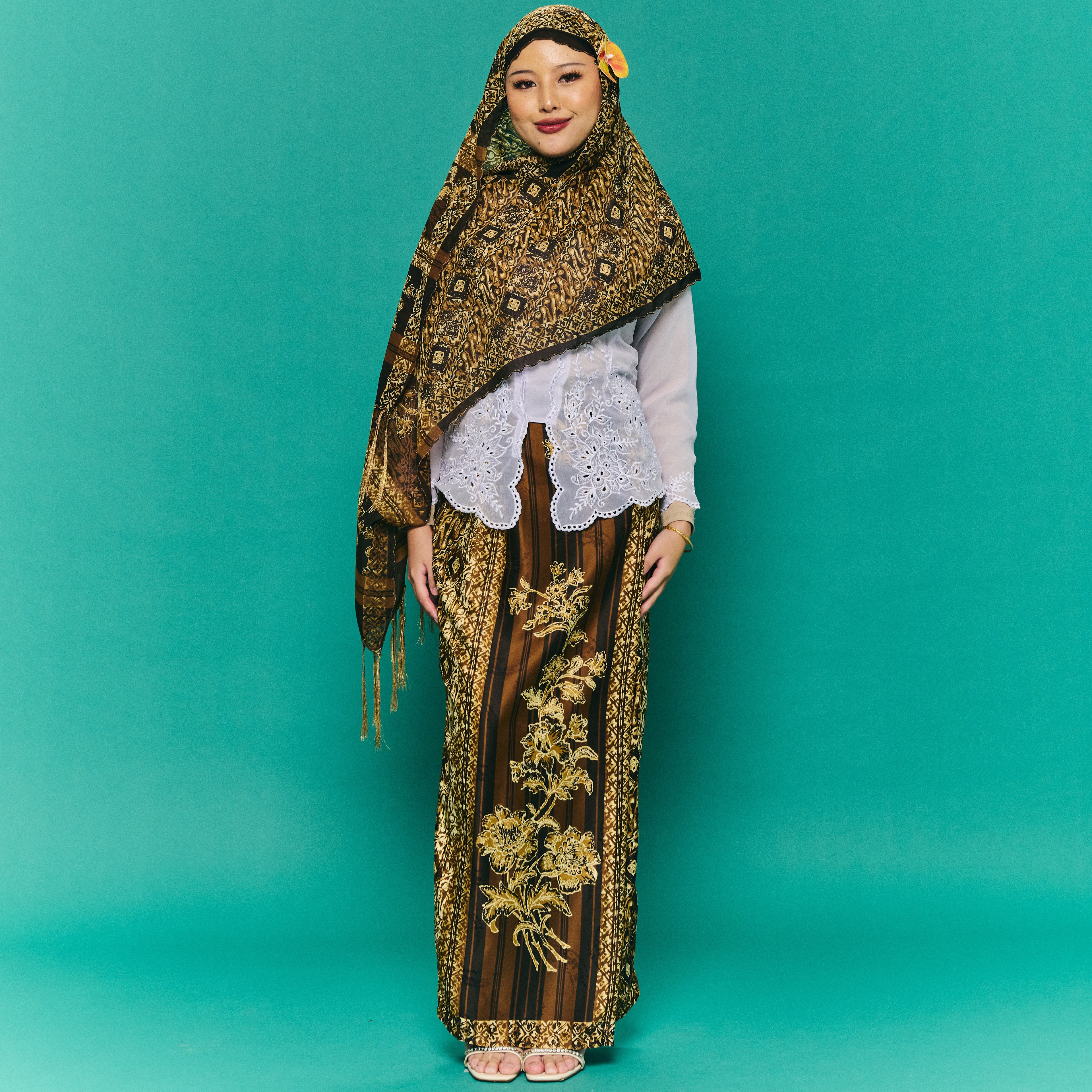 SKIRT SET - Shawl & Skirt