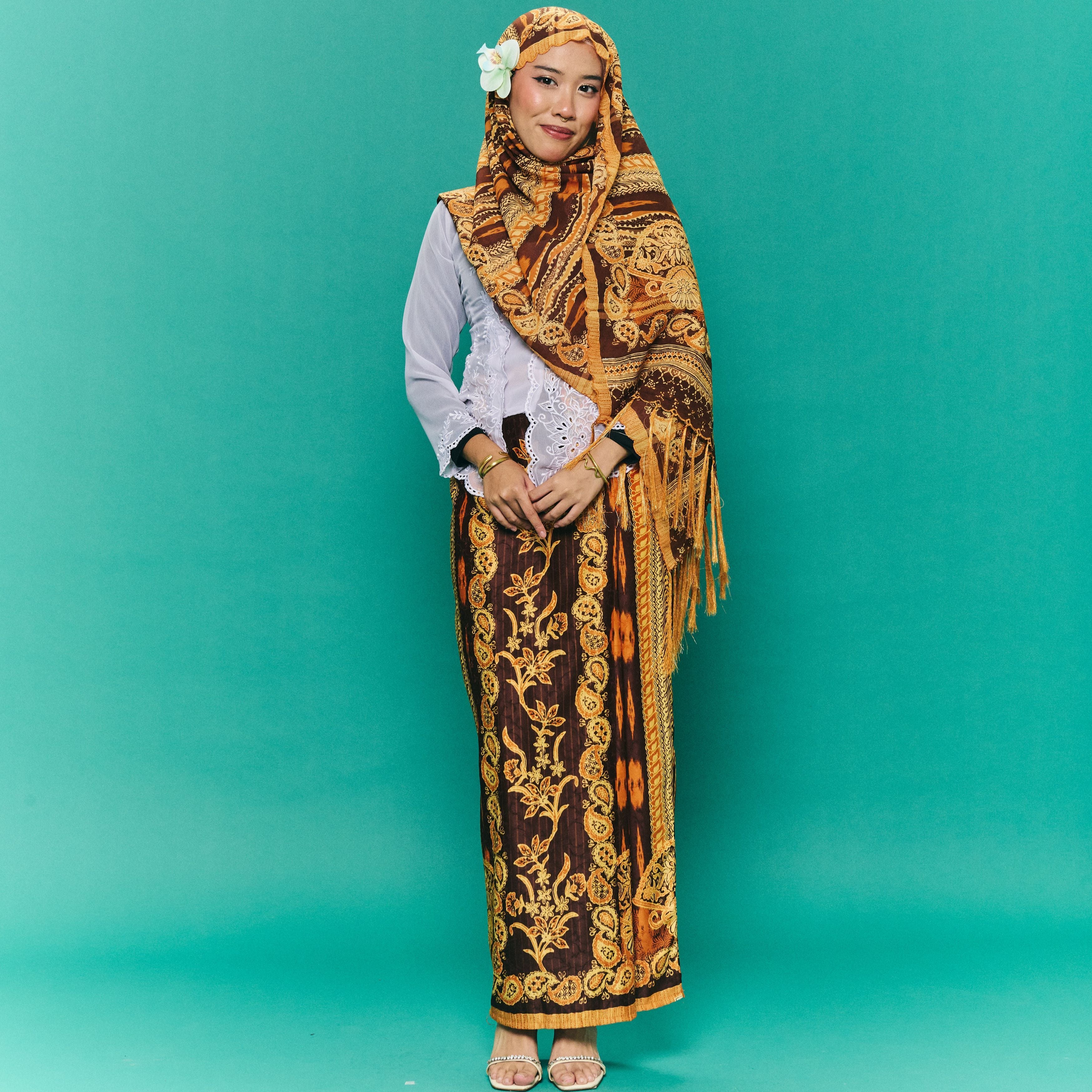 SKIRT SET - Shawl & Skirt