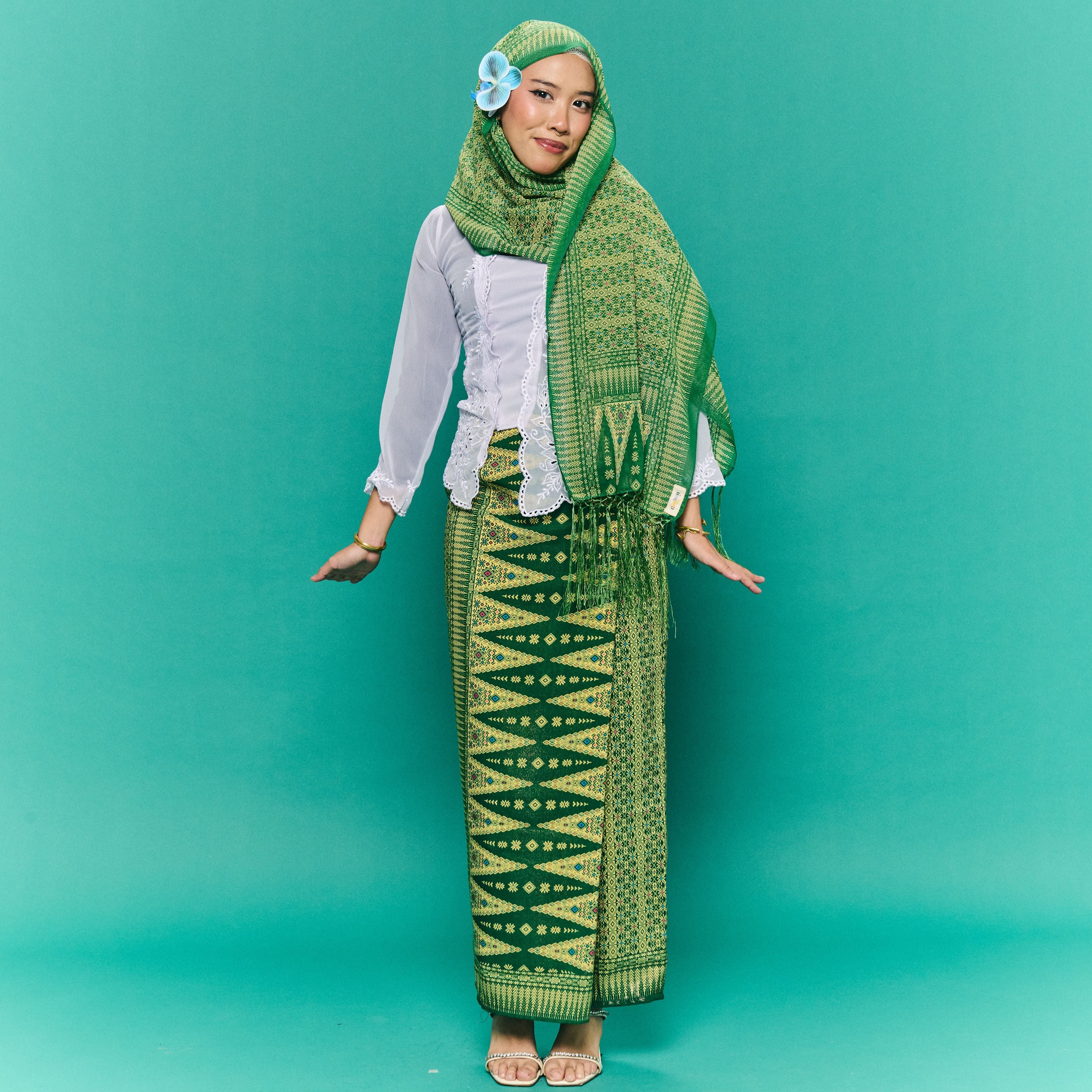 SKIRT SET - Shawl & Skirt