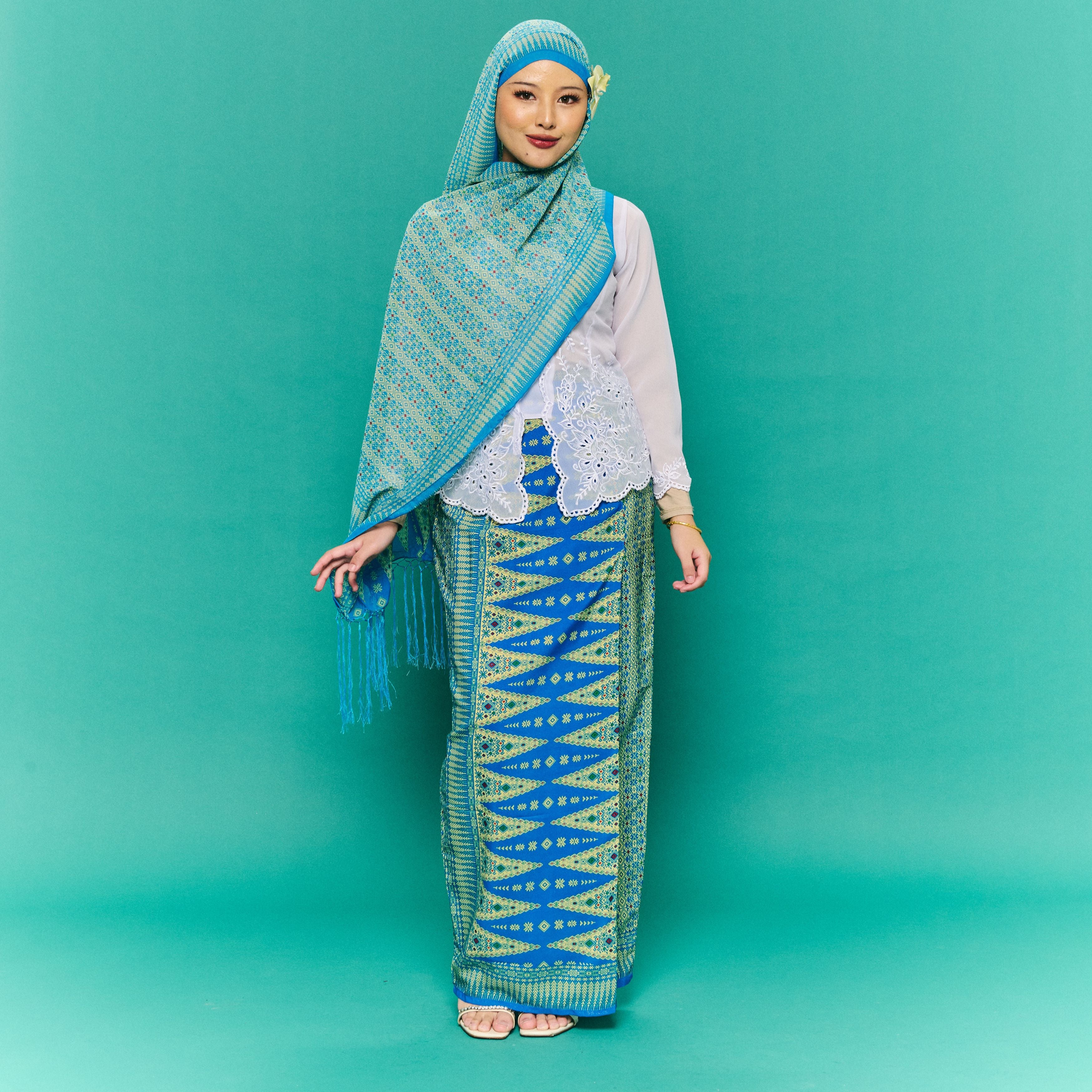 SKIRT SET - Shawl & Skirt