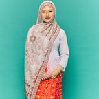 Batik Shawl Fringe 4