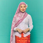 Batik Shawl Fringe 4