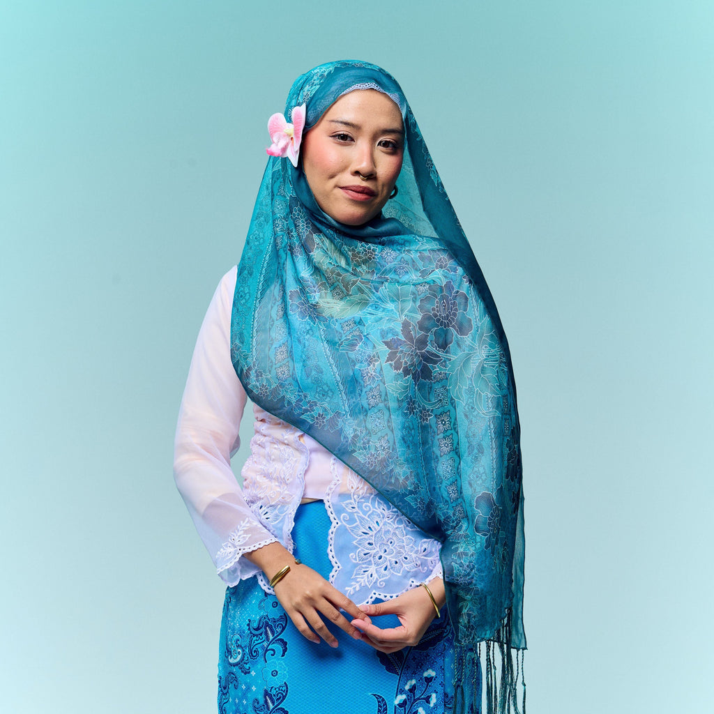 Shawl Batik with Fringe 5