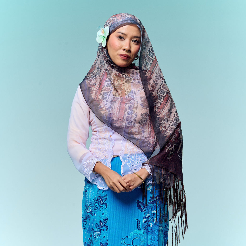 Shawl Batik with Fringe 5