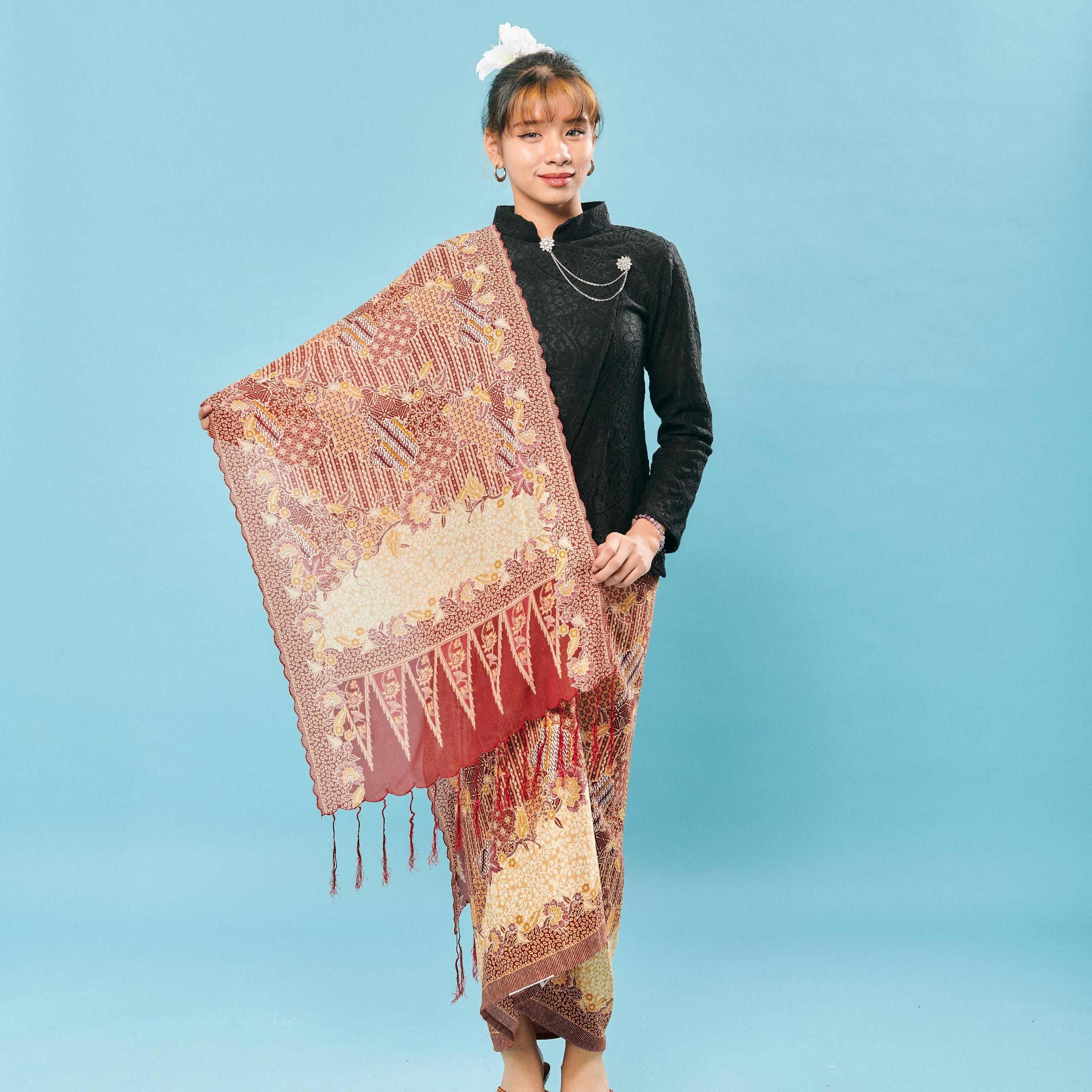 RIMBUNK Skirt Set Pario (shawl & skirt )