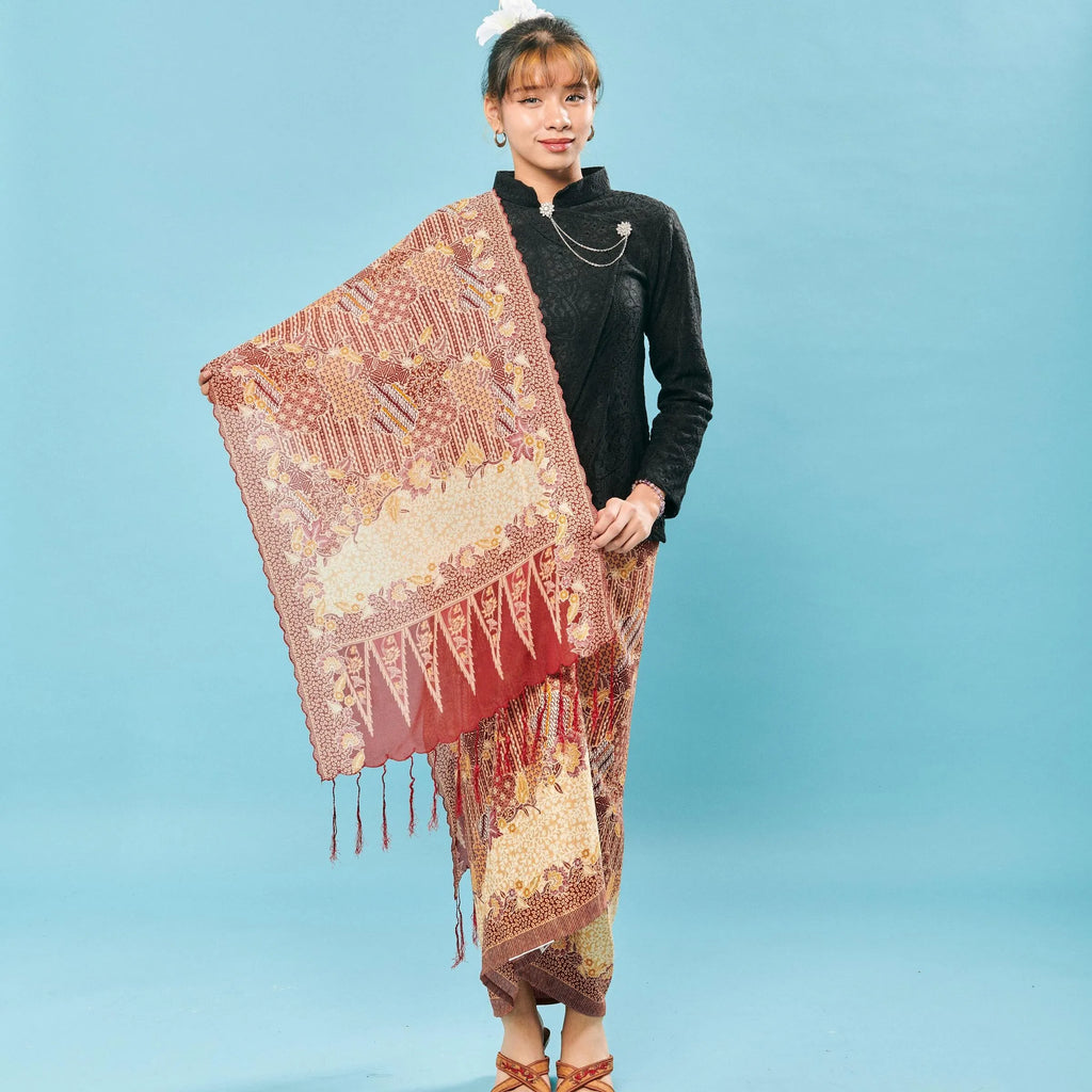 RIMBUNK Skirt Set Pario (shawl & skirt )