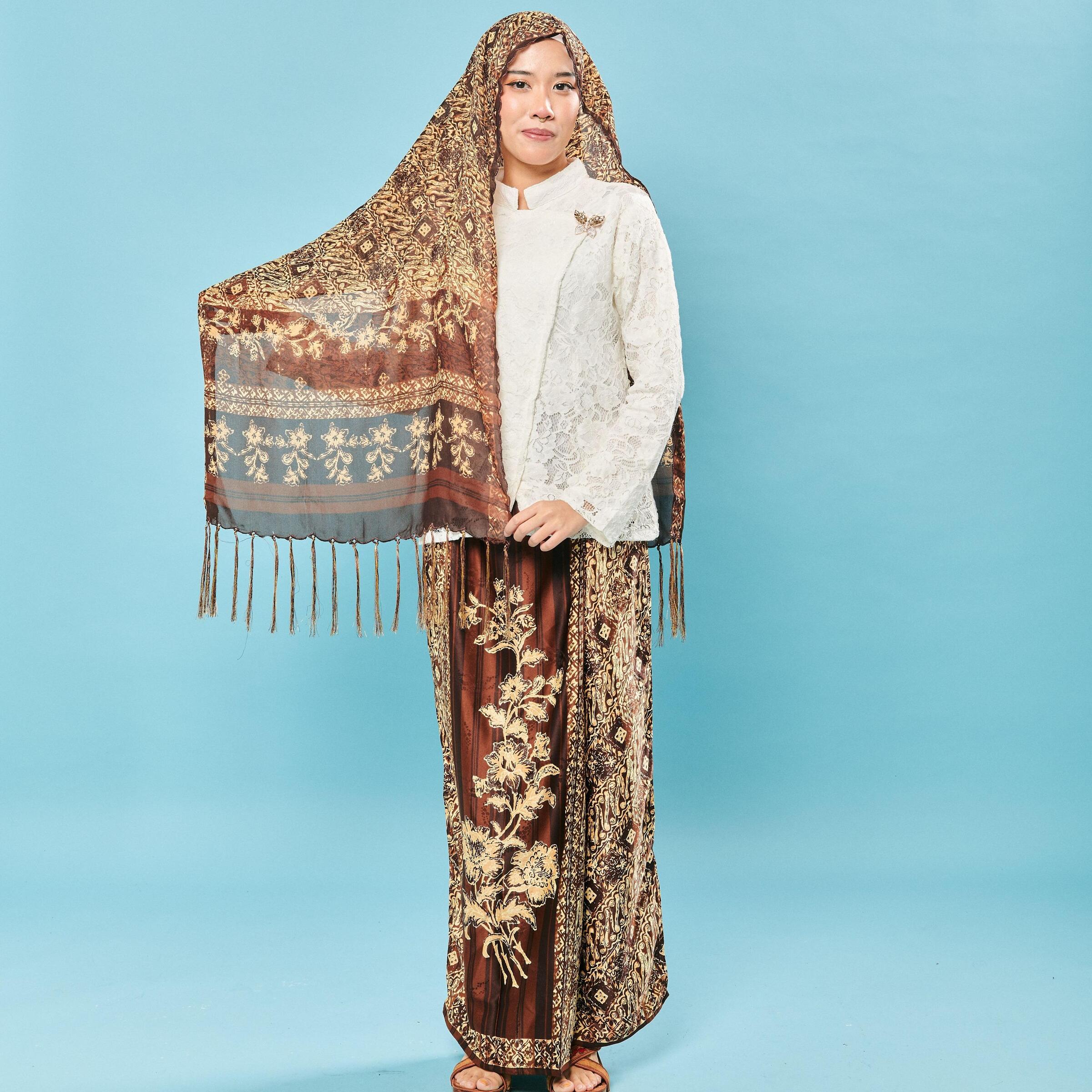 Skirt Set kain lipat batik - Shawl & Skirt