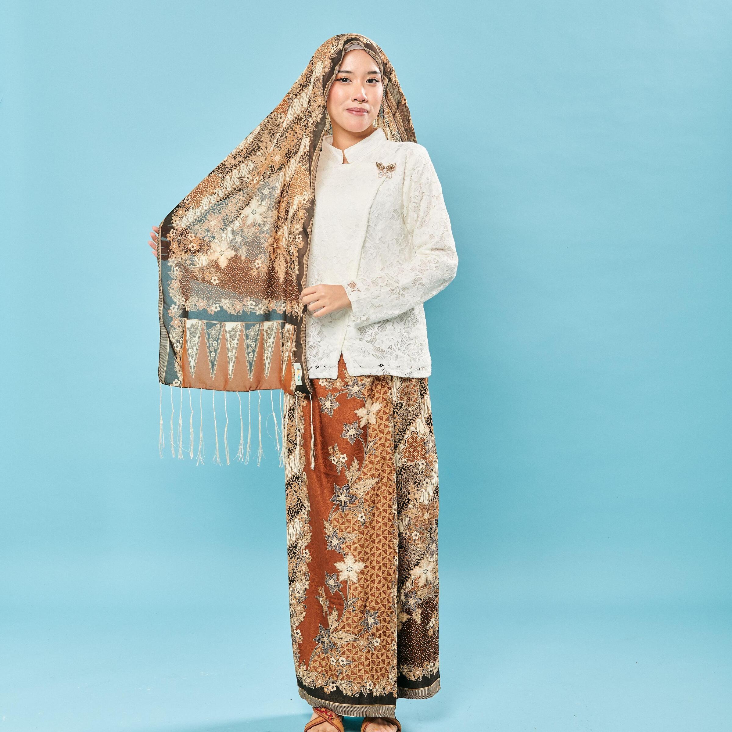 Skirt Set kain lipat batik - Shawl & Skirt