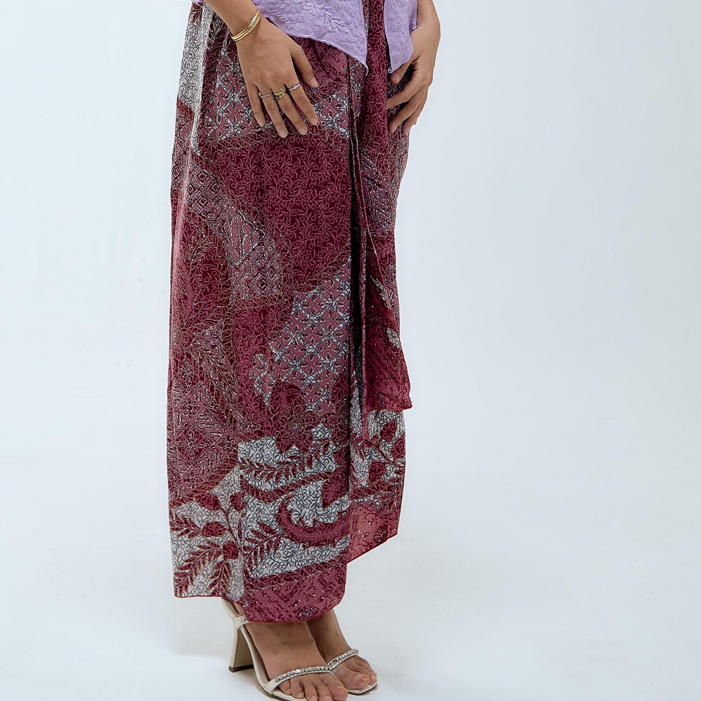 rimbunkl pario instant skirt