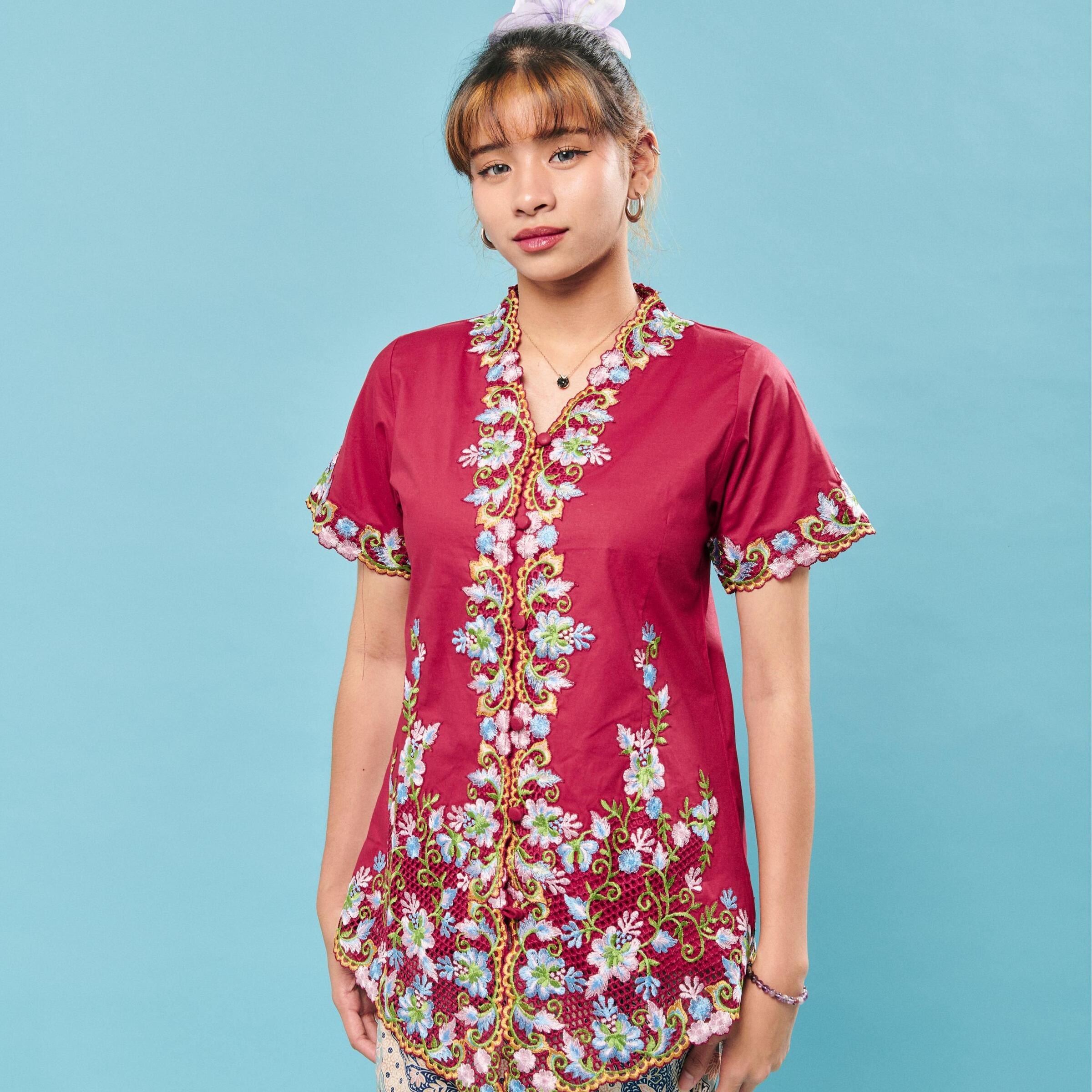 RIMBUNKL Kebaya Funky (top only)