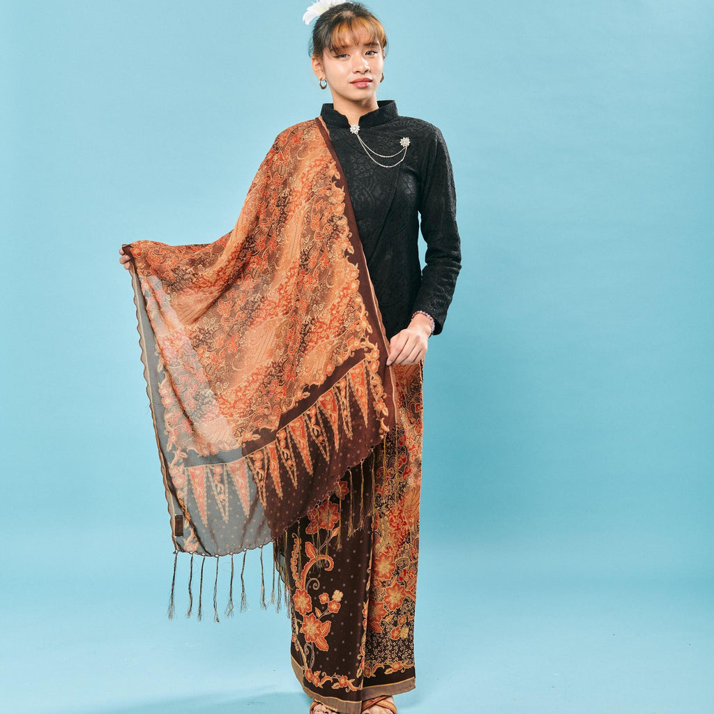 RIMBUNKL Skirt SET (shawl & skirt)