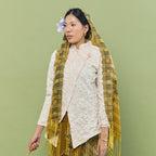 Kebaya Jenaya bunga besar with brooch - Top Only