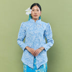 Kebaya Jenaya bunga besar with brooch - Top Only