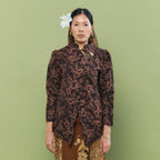 Kebaya Jenaya bunga besar with brooch - Top Only