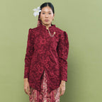 Kebaya Jenaya bunga besar with brooch - Top Only