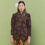Kebaya Jenaya bunga besar with brooch - Top Only