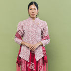 Kebaya Jenaya bunga kecil with brooch - Top Only