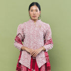 Kebaya Jenaya bunga kecil with brooch - Top Only