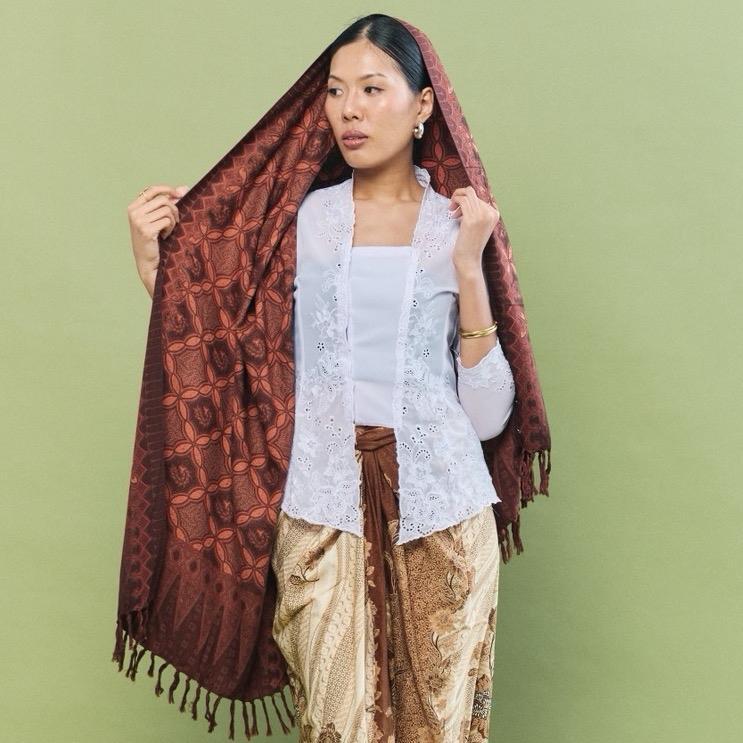 RIMBUNKL Shawl Batik Nusantara Cotton Premium
