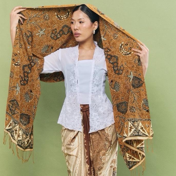 RIMBUNKL Shawl Batik Nusantara Cotton Premium