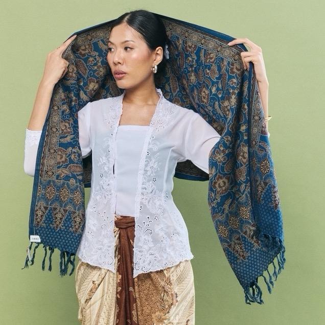 RIMBUNKL Shawl Batik Nusantara Cotton Premium