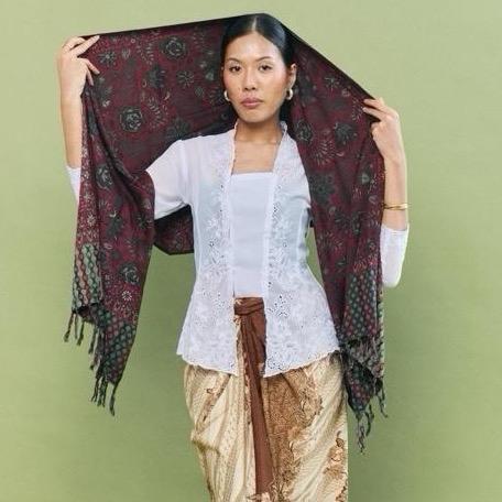RIMBUNKL Shawl Batik Nusantara Cotton Premium