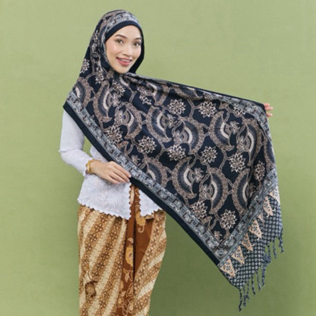 RIMBUNKL Shawl Batik Cotton Premium
