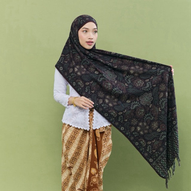 RIMBUNKL Shawl Batik Cotton Premium