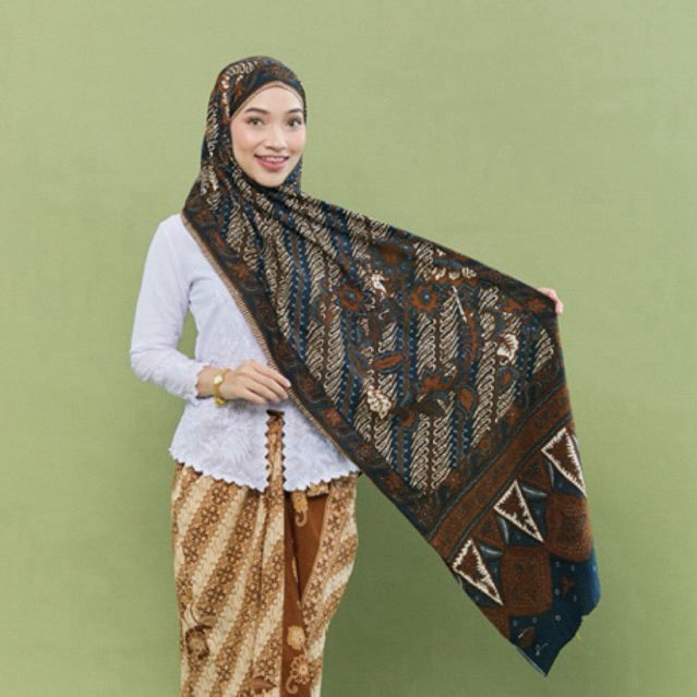 RIMBUNKL Shawl Batik Cotton Premium