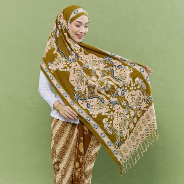 RIMBUNKL Shawl Batik Cotton Premium