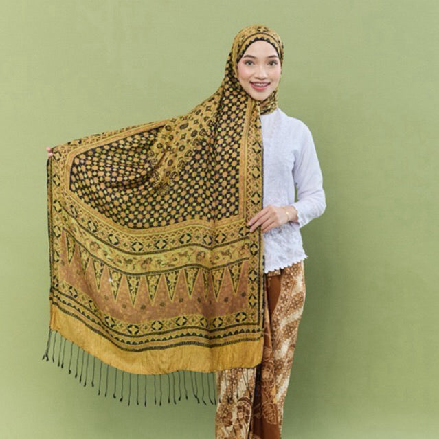 RIMBUNKL Shawl Batik Cotton Premium