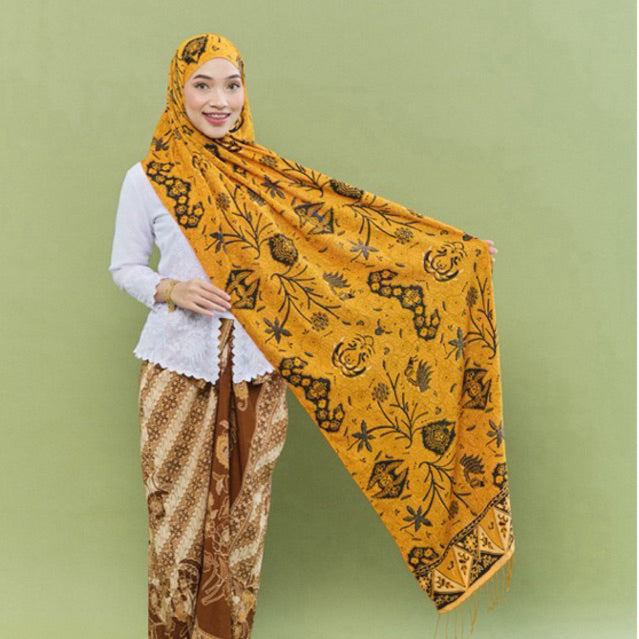 RIMBUNKL Shawl Batik Cotton Premium