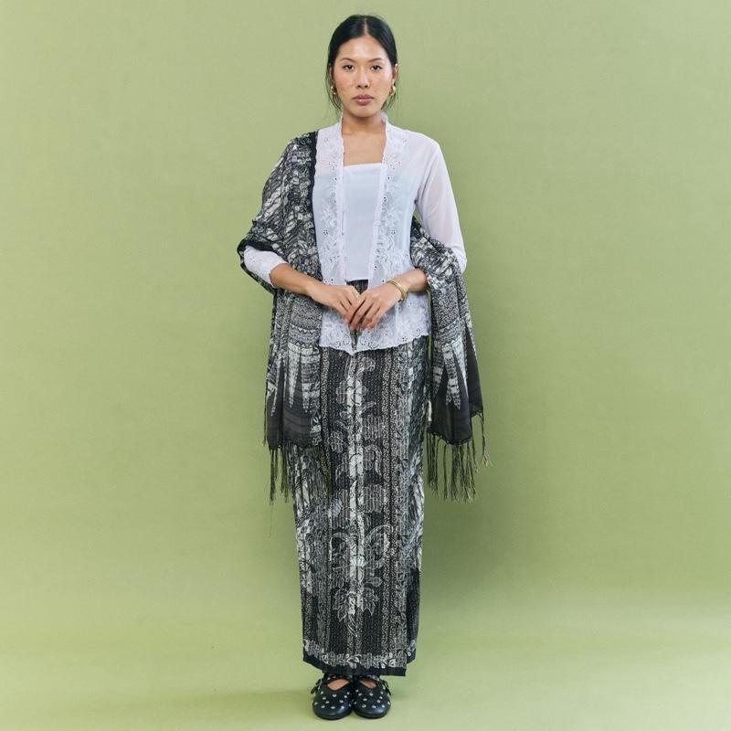 RIMBUNKL Skirt Set ( Shawl + Skirt )