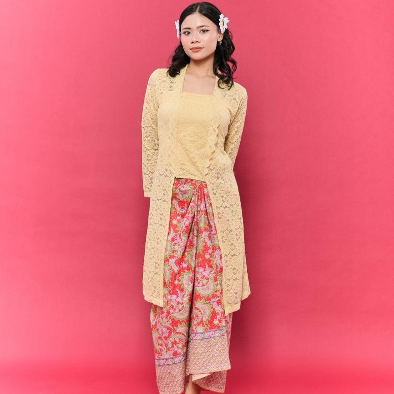 RIMBUNKL Kebaya Rapunzel Set ( top n skirt)