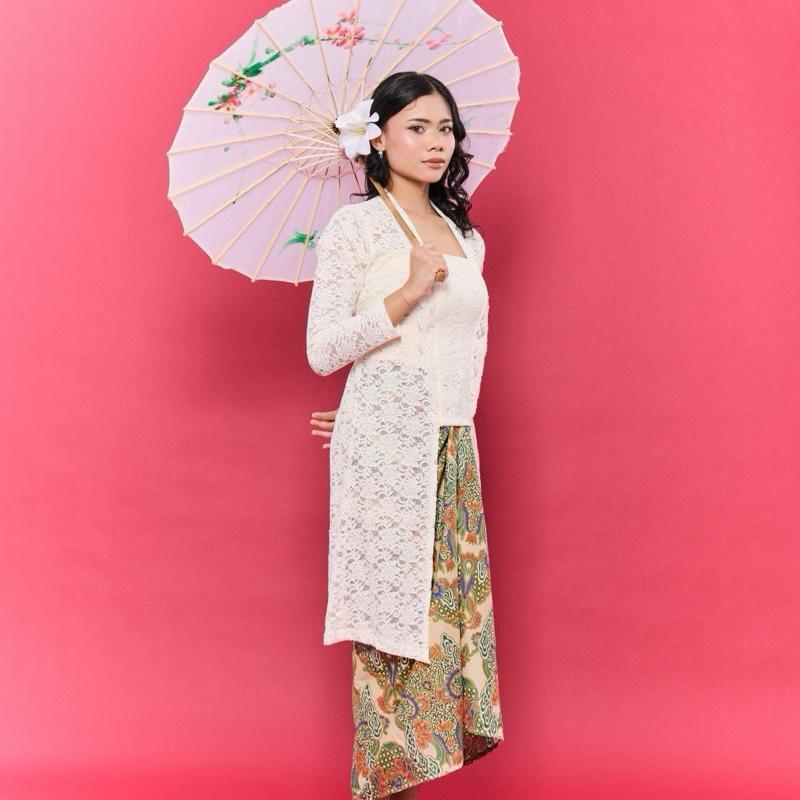 RIMBUNKL Kebaya Rapunzel Set ( top n skirt)