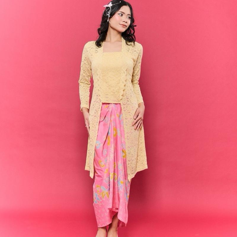 RIMBUNKL Kebaya Rapunzel Set ( top n skirt)