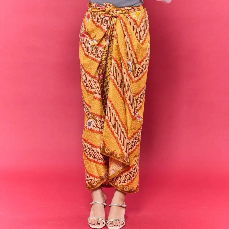 RIMBUNKL Skirt Semi Pario Batik with Pocket