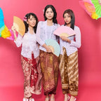 Skirt Semi Pario Batik with Pocket