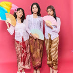 Skirt Semi Pario Batik with Pocket