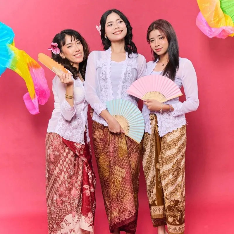 RIMBUNKL Skirt Semi Pario Batik with Pocket