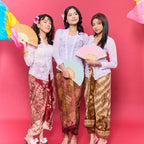 Skirt Semi Pario Batik with Pocket