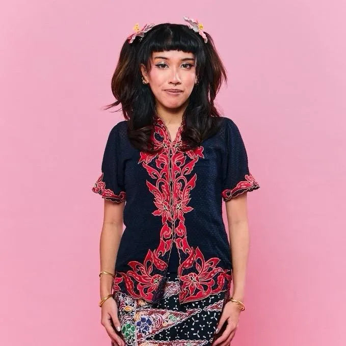 RIMBUNKL Top kiyomi short sleeve (Top Only)