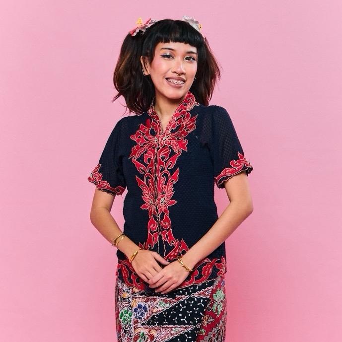 RIMBUNKL Top kiyomi short sleeve (Top Only)