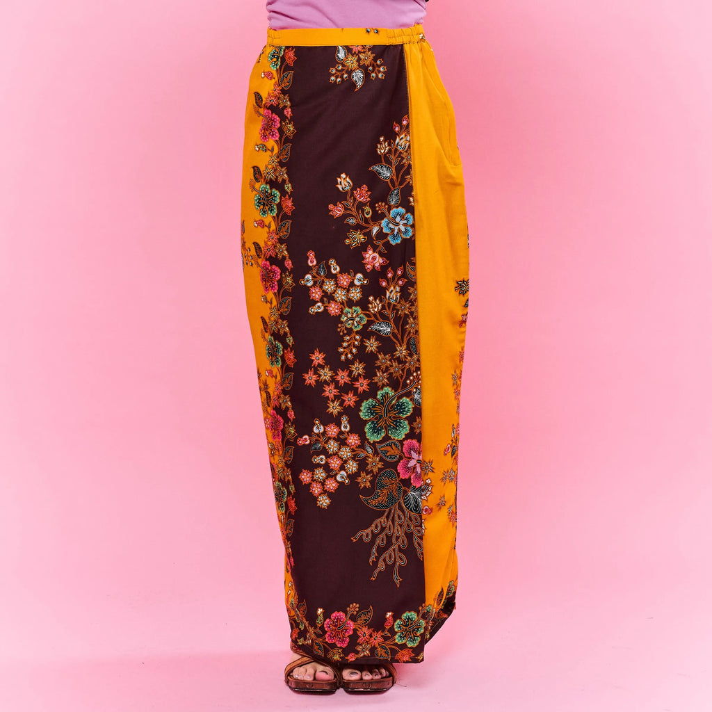 Skirt Batik PLUME lipat batik - Skirt Only