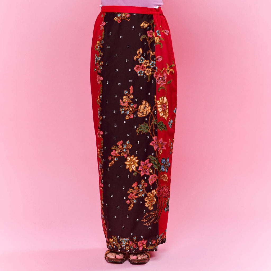 Skirt Batik PLUME lipat batik - Skirt Only